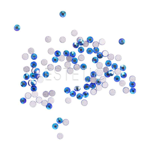 Komilfo Стрази копія Сваровськи Cobalt AB, розмір 3, 100 шт. в упаковці