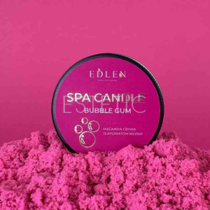 Масажна свічка Edlen Spa candle Bubble guml, 30 мл