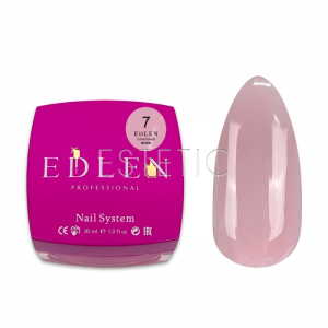 База Edlen Cover base №07 Nude камуфлююча світлий нюдовий бежево-ліловий,30 мл
