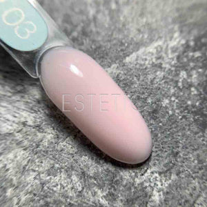 Гель LUNA Premium Gel 03 для нарощування світлий блідо-рожевий пастельний,15 мл