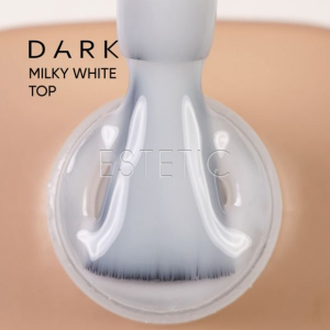 Топ для гель-лака Dark Milky White Top молочно-белый, 8 мл