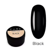 Гель-краска для ногтей Dark Black gel paint черная без липкого слоя, 4 мл