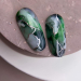 Фото 2 - Гель-краска для ногтей жидкий метал Dark Silver metal gel paint серебряная, 5 г