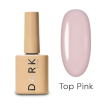 Топ для гель-лака Dark Pink Top нежно-розовый без липкого слоя, 10 мл