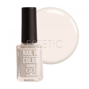 Лак для ногтей Go Active Nail Polish Nail in Color №075 холодный крем, 10 мл