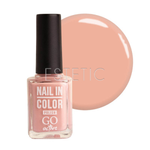 Лак для ногтей Go Active Nail Polish Nail in Color №080 светлый розовая пудра, 10 мл