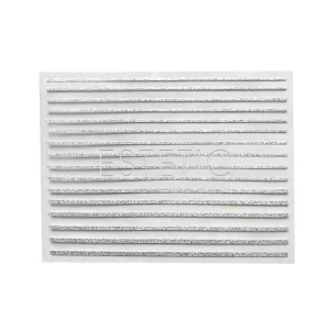 Стрічка гнучка світловідбивна для дизайну нігтів RichColor металізована шампань