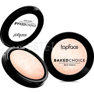 Хайлайтер запеченный TopFace Baked Choice-Rich Touch Baked Highlighter 101, 6 г