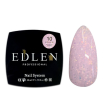 Гель EDLEN Builder gel №10 Shimmer молочно-рожевий з блискітками червоного золота, 50 мл