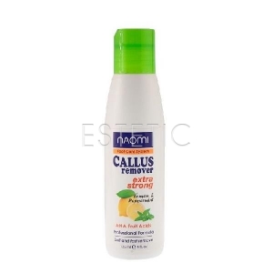 Naomi Callus Remover Extra Strong - Засіб для видалення ороговілої шкіри екстра-сильної дії, 125 мл