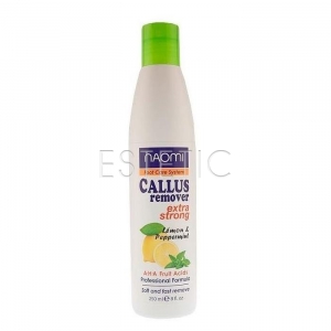 Naomi Callus Remover Extra Strong - Засіб для видалення ороговілої шкіри екстра-сильної дії, 250 мл