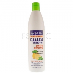 Naomi Callus Remover Extra Strong - Засіб для видалення ороговілої шкіри екстра-сильної дії, 500 мл