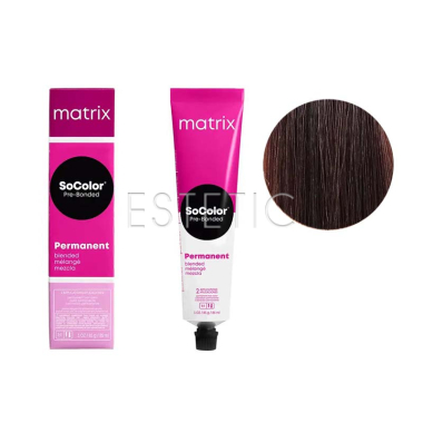Крем-краска для волос SoColor MATRIX Pre-Bonded 6MM темный мокка мокка 6.88, 90 мл