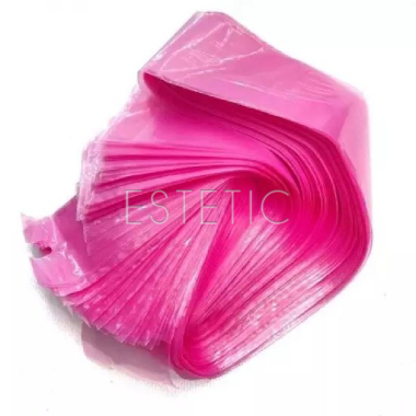 Защитный чехол для ручки фрезера полиэтилен розовый, 5шт в уп