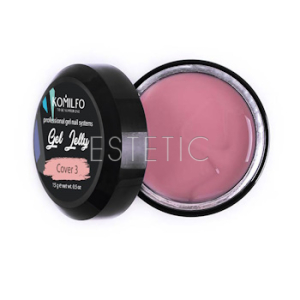 Гель-желе KOMILFO Gel Jelly Cover 3 бежево-розовый нюдовый, 15 г
