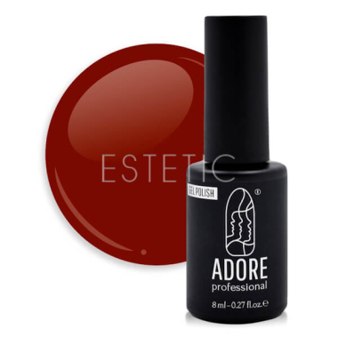 Гель-лак ADORE Gel Polish №494 rustic коричнево-червоний, 8 мл