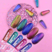 Фото 2 - Гель-блискітки LUNA Rainbow Gel №3 хамелеон синій-фіолетовий, 5 мл