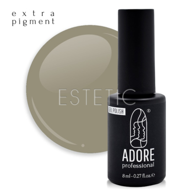 Гель-лак ADORE Gel Polish №506 oak moss светлый серебристо-оливковый, 8 мл