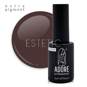Гель-лак ADORE Gel Polish №510 grappa виноградно-сірий, 8 мл