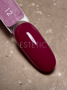 Гель-лак Dark gel polish 12 винний бургунді, 10 мл