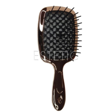 Щетка для волос SUPERBRUSH PLUS Hollow Comb фольгированная