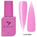 Фото 1 - Жидкий гель DNKa Liquid Acrygel #0001 Bubble Gum розовый холодный с шиммером, 12 мл