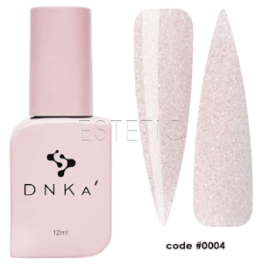 Рідкий гель DNKa Liquid Acrygel #0004 Champagne кремово-рожевий з шиммером,12 мл