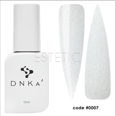 Рідкий гель DNKa Liquid Acrygel #0007 Milky Way молочний з шиммером,12 мл