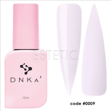 Рідкий гель DNKa Liquid Acrygel #0009 Milk Shake молочний з ліловим відтінком,12 мл