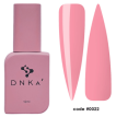 Рідкий гель DNKa Liquid Acrygel #0022 Pink Puff нюдовий світло-рожевий теплий,12 мл