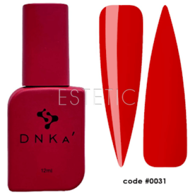 Жидкий гель DNKa Liquid Acrygel #0031 M&Ms яркий красный алый,12 мл