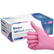 Перчатки нитриловые розовые MEDICOM Advanced Extend Pink XS плотность 3,6 г (1 пара)