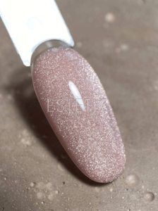 Гель-лак Dark gel polish Cat Eye 09 хрустальный кошачий глаз светлый бежево-лиловый,10 мл