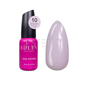 Жидкий гель EDLEN Water Acrygel Nude №10 молочно-лиловый, 9 мл