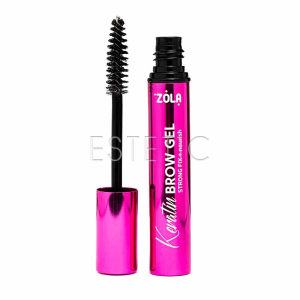 Гель для брів ZOLA Keratin Brow Gel Strong Fix+Nourish фіксація та живлення