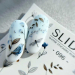 Фото 2 - Слайдеры для ногтей SLIDIZ 096 на водной основе, птички, бабочки, полевые цветы