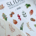 Фото 2 - SLIDIZ 098 Cлайдери для нігтів SLIDIZ 098 на водній основі, осінь, листя