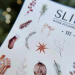 Фото 2 - Слайдеры для ногтей SLIDIZ 111 на водной основе, зима, Рождество