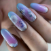 Фото 2 - Слайдеры для ногтей SLIDIZ 141 на водной основе, цветы violet