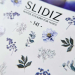 Фото 3 - Слайдеры для ногтей SLIDIZ 141 на водной основе, цветы violet