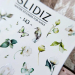 Фото 3 - Cлайдери для нігтів SLIDIZ 143 на водній основі, метелики, пташки, квіти