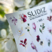Фото 3 - Слайдеры для ногтей SLIDIZ 145 на водной основе фольгированные, цветы, птицы