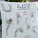 Фото 2 - Слайдеры для ногтей SLIDIZ 171 на водной основе фольгированная, вуаль