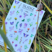 Слайдеры для ногтей SLIDIZ 090 на водной основе, лесная фея, цветы, грибы