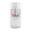 Ємність пластикова для рідини з помпою-дозатором ZOLA, об'єм 180 мл, прозора