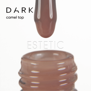 Топ для гель-лаку Dark Camel Top какао з молоком,10 мл