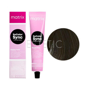 Краска для волос без аммиака MATRIX SoColor Sync 4A, 90 мл
