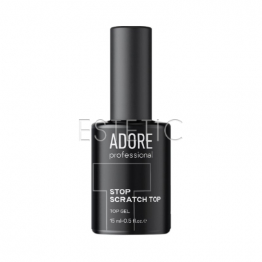 Топ для гель-лака ADORE Stop Scratch Top сверхпрочный с глянцем, 15мл