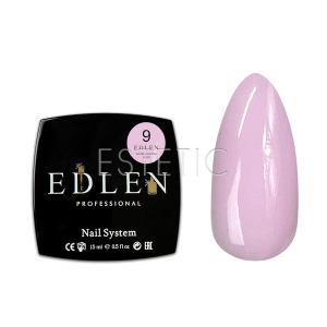 Жидкий гель EDLEN Water Acrygel Nude №09 пастельный нежно-розовый, 15 мл