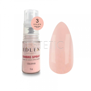 Спрей для нігтів Омбре Edlen Ombre Spray Color №3 ніжно-рожевий, 5 г